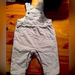 Lilac velvet overall